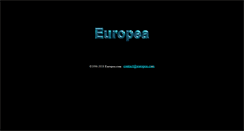 Desktop Screenshot of europea.com