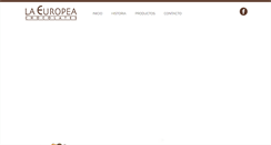 Desktop Screenshot of europea.cl